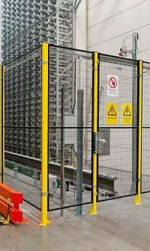 Cerca de proteção de equipamentos industriais Cerca de proteção de equipamentos industriais