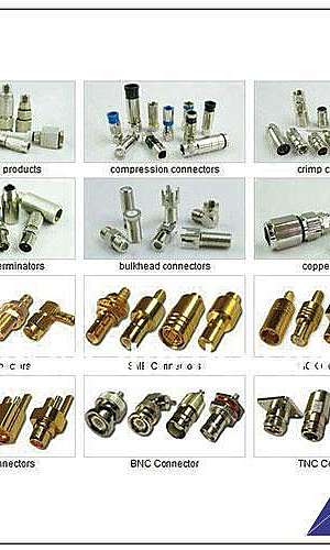 Conector cabo coaxial  Conector cabo coaxial