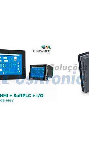 IHM touch com CLP incorporado IHM touch com CLP incorporado
