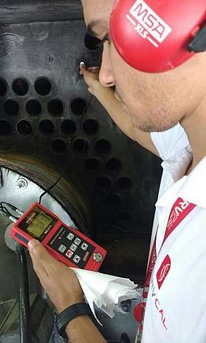 Inspeção dimensional de caldeiraria e tubulação Inspeção dimensional de caldeiraria e tubulação